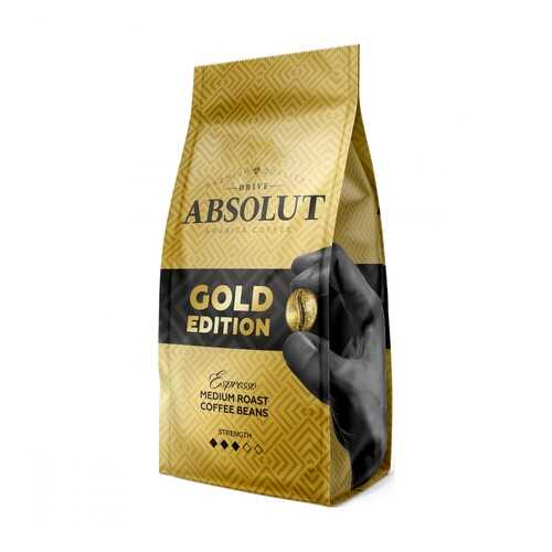 Кофе Absolut Drive gold edition в зернах 1000 г в Перекресток