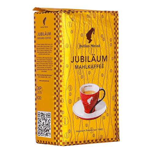 Кофе Julius Meinl юбилейный молотый 250 г в Перекресток