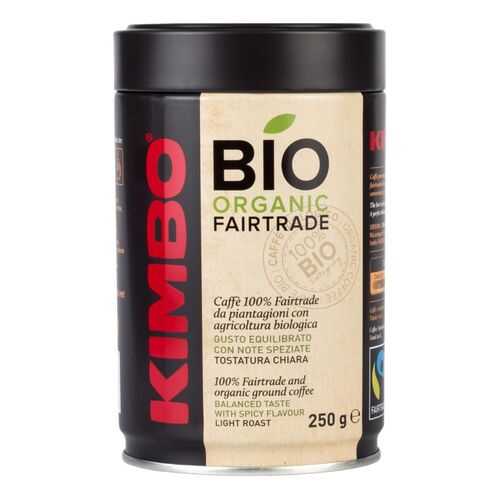 Кофе молотый Kimbo bio organic fairtrade 250 г в Перекресток