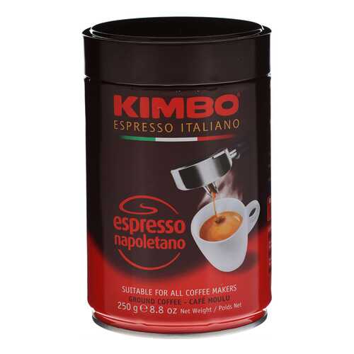 Кофе молотый Kimbo espresso napoletano 250 г в Перекресток