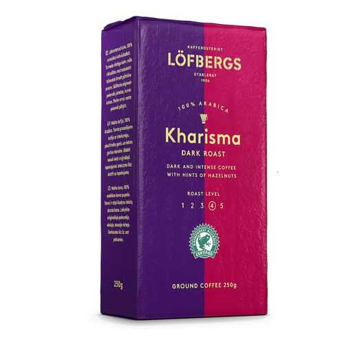 Кофе молотый Lofbergs Kharisma 250 г в Перекресток