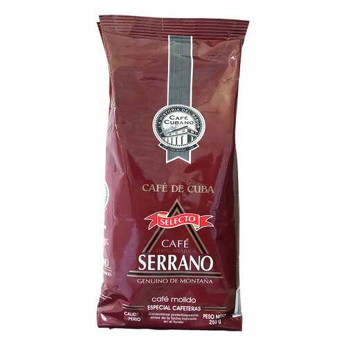 Кофе молотый Serrano Selecto 250 г в Перекресток