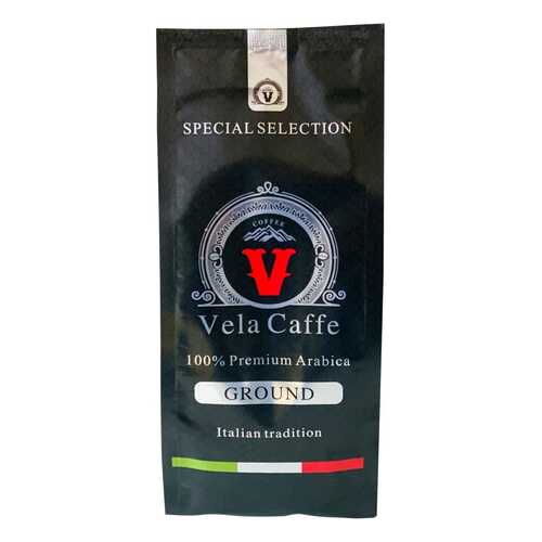 Кофе молотый Vela Caffe 100% Арабика Премиум 200гр светлая обжарка в Перекресток