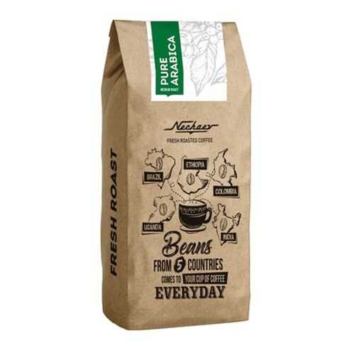 Кофе Nechaev Pure Arabica в зернах свежей обжарки 500 г в Перекресток