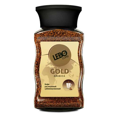 Кофе растворимый Lebo gold 100 г в Перекресток