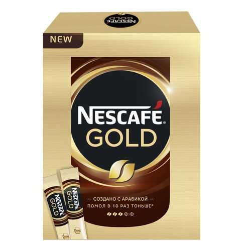 Кофе растворимый Nescafe gold натуральный сублимированный 2 г 30 пакетиков в Перекресток