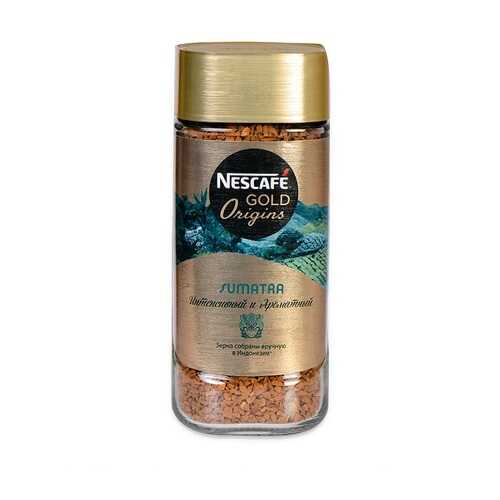 Кофе растворимый Nescafe Gold ORIGINS SUMATRA 85г Россия в Перекресток