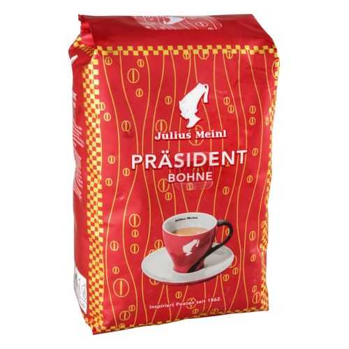 Кофе в зернах Julius Meinl президент 500 г в Перекресток