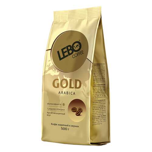 Кофе в зернах Lebo gold 500 г в Перекресток