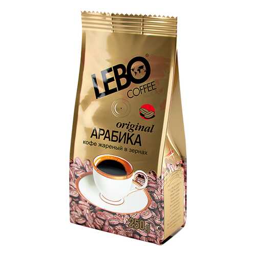 Кофе в зернах Lebo original 250 г в Перекресток