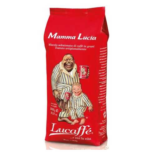 Кофе в зернах Lucaffe Mamma Lucia 1 кг в Перекресток