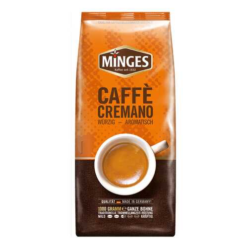 Кофе в зернах Minges caffe cremano 1000 г в Перекресток