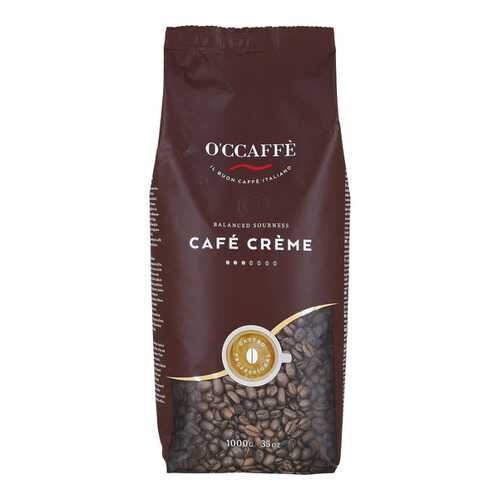 Кофе в зернах O'ccaffe Cafe Creme Professional 1 кг в Перекресток