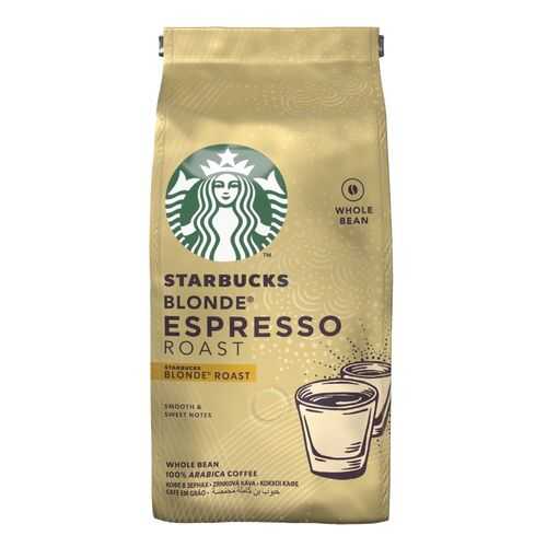 Кофе в зернах Starbucks Blonde Espresso Roast светлой обжарки 200 г в Перекресток