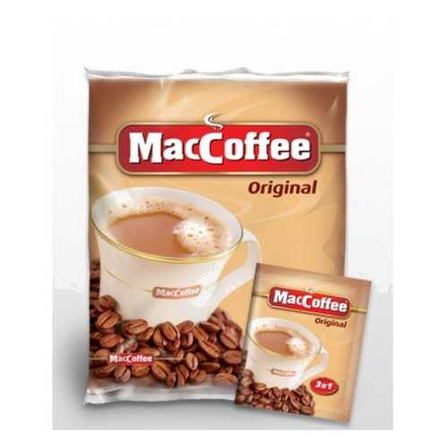 Кофейный напиток растворимый MacCoffee оriginal 3в1 50 г 20 штук в Перекресток