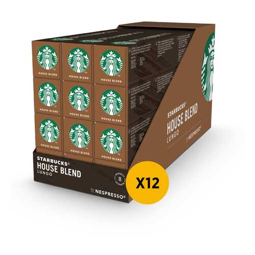 Nespresso STARBUCKS House Blend 12 штук по 57г в Перекресток