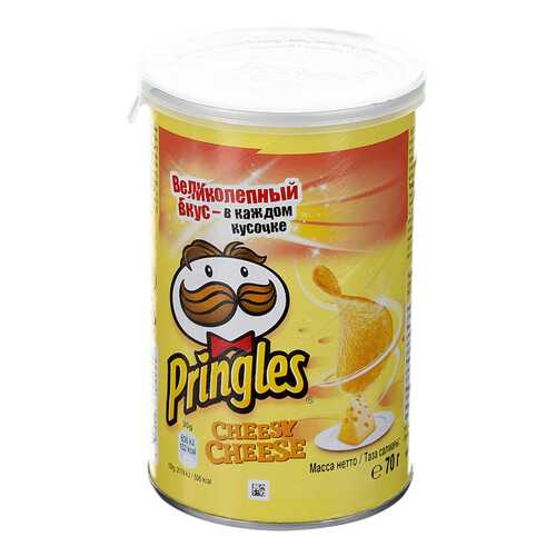 Чипсы картофельные Pringles со вкусом сыра 70 г в Перекресток