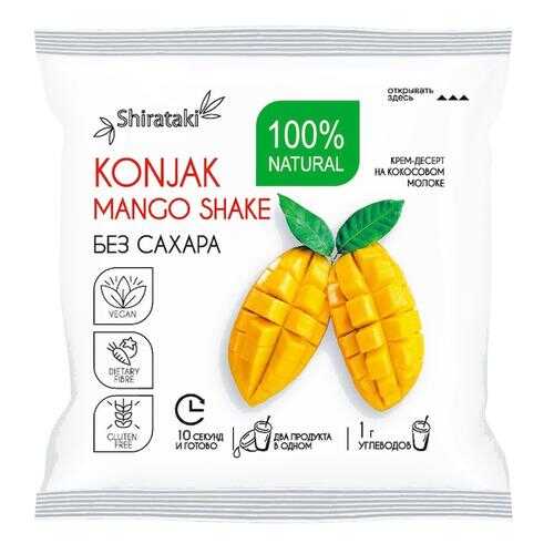 Десерт без сахара Konjak mango shake 20 шт по 15 г в Перекресток