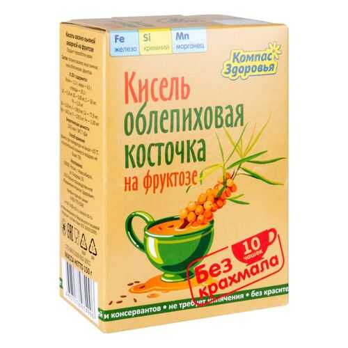 Кисель Компас Здоровья облепиховая косточка 150 г в Перекресток