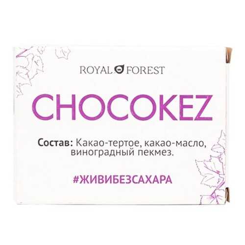 Шоколад Royal Forest Chocokez на виноградном пекмезе 30г в Перекресток