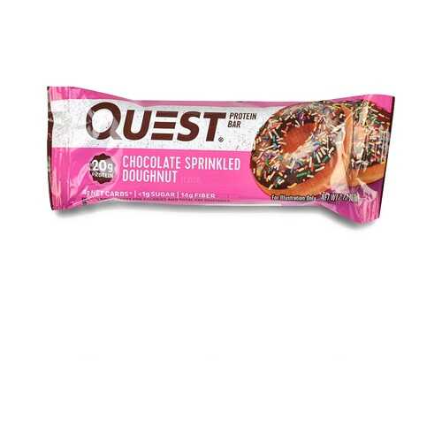 Батончик протеиновый Quest Bar Chocolate Sprinkled Doughnut Пончик Донат 60г США в Перекресток