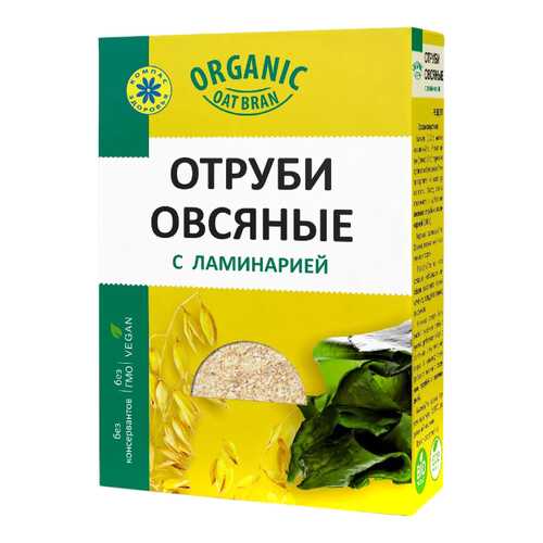 Отруби Компас Здоровья овсяные с ламинарией 200 г в Перекресток