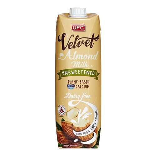 Миндальный напиток UFC Velvet Unsweetened без сахара 1000 мл в Перекресток