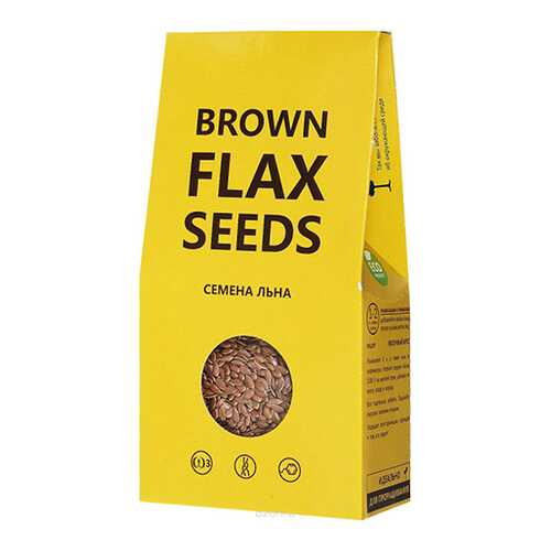 Семена льна / Brown Flax seeds Компас здоровья 150 г в Перекресток