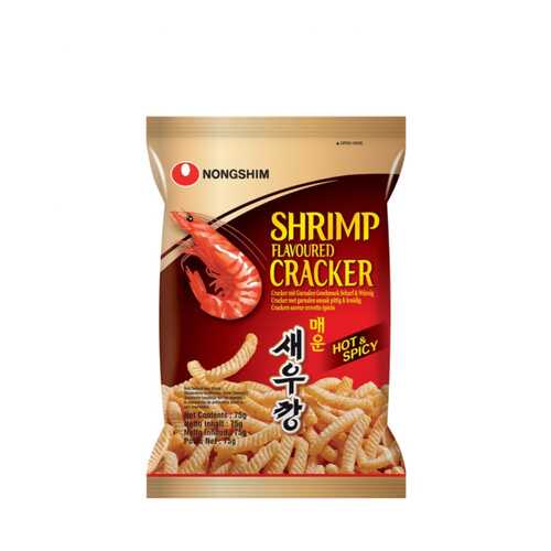 Чипсы Nongshim креветочные острые 75 г в Перекресток