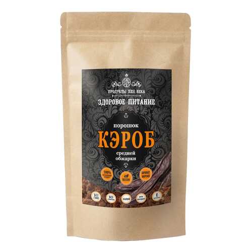 Кэроб, порошок №3 Продукты XXII века средней обжарки 100 г в Перекресток