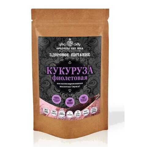 Кукуруза фиолетовая Продукты XXII века молотая мука желатинизированная 100 г в Перекресток