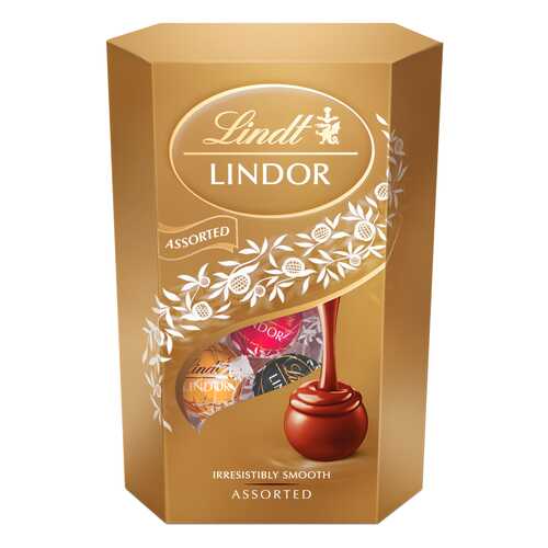 Набор конфет Lindt lindor ассорти 200 г в Перекресток