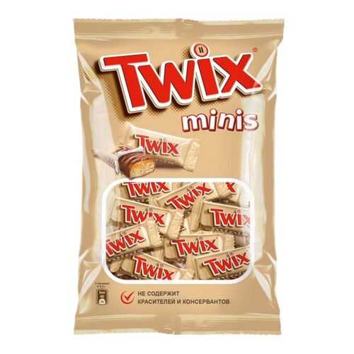 Шоколадные конфеты Twix minis 184 г в Перекресток