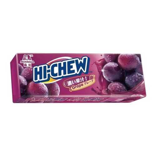 Жевательные конфеты Morinaga Hi-chew виноград 35 г в Перекресток