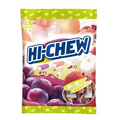 Жевательные конфеты Morinaga Hi-chew виноград-зеленое яблоко-клубника 110 г в Перекресток