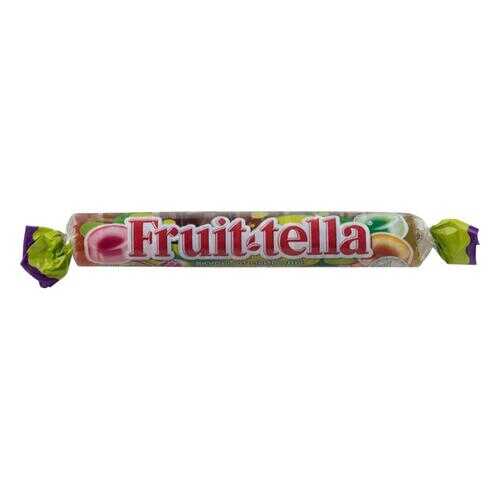 Жевательный мармелад Fruit-tella вкусы от природы яблоко-персик-малина 52 г в Перекресток