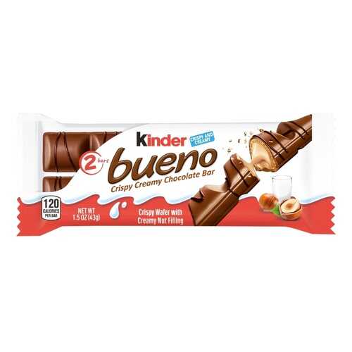 Батончик Kinder Bueno коробка 30 шт в Перекресток