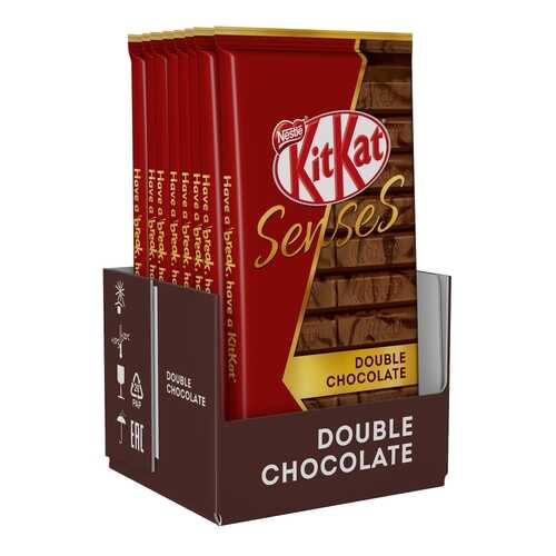 KITKAT Senses DoubleChocolate 8 шт по 112г в Перекресток