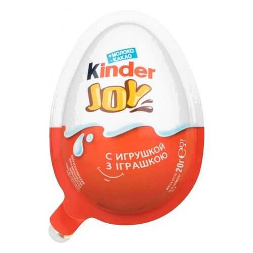 Кондитерское изделие Kinder joy с игрушкой 20 г в Перекресток