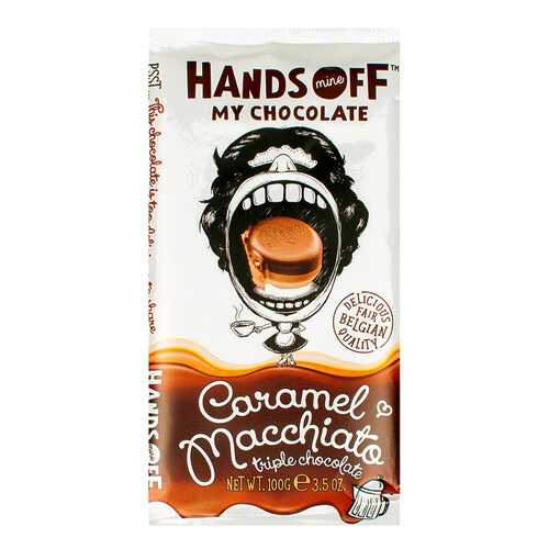 Шоколад Hands off my chocolate карамель и маккиато 100 г в Перекресток