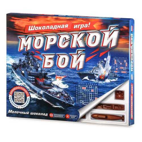 Шоколадная игра Вкусные идеи морской бой 180 г 28х22х2 Россия в Перекресток