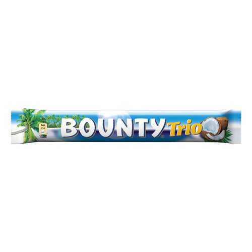 Шоколадный батончик BOUNTY ТRIO 82,5г*6 шт в Перекресток