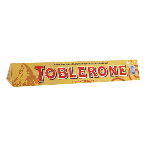 TOBLERONE шоколад молочный медово-миндальная нуга 200г в Перекресток