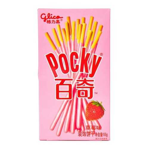 Палочки Glico Pocky со вкусом клубники 55 г в Перекресток