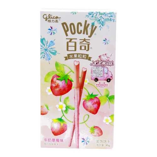 Палочки Glico Pocky со вкусом мороженного и клубники 47 г в Перекресток