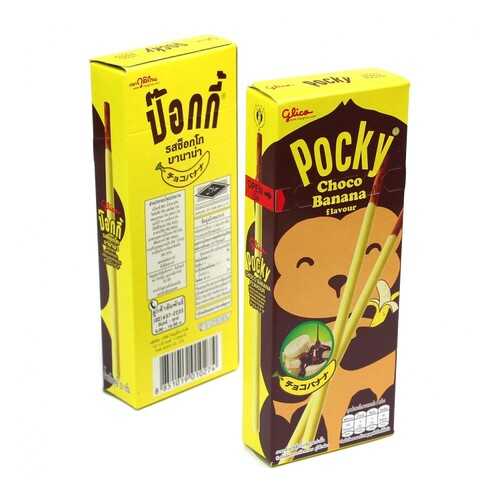 Палочки Pocky Glico банан в шоколаде 25 г в Перекресток