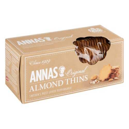 Печенье Annas original almond thins миндальное тонкое 150 г в Перекресток