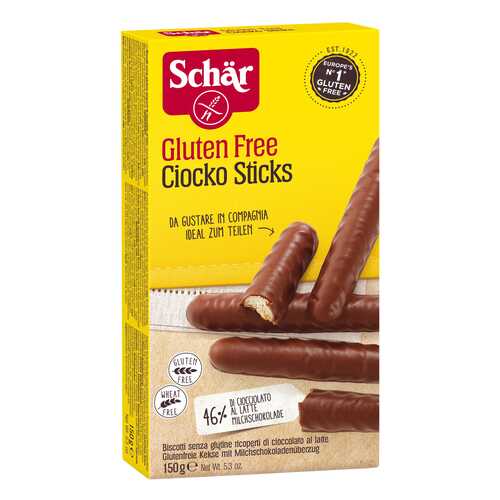 Печенье Dr.Schar сiocko sticks 150 г в Перекресток