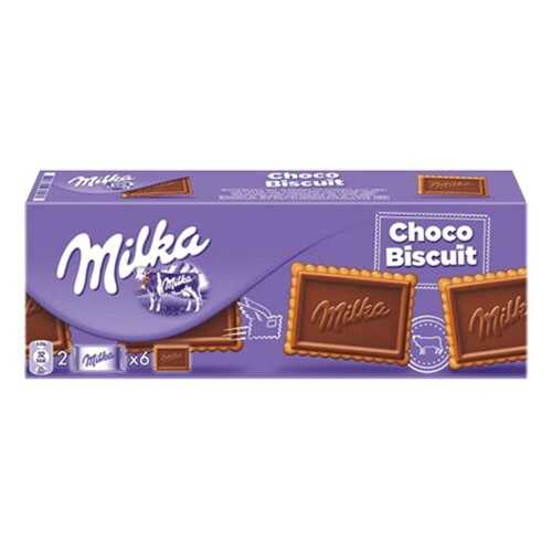 Печенье Milka сhoco biscuit cookies 150 г в Перекресток