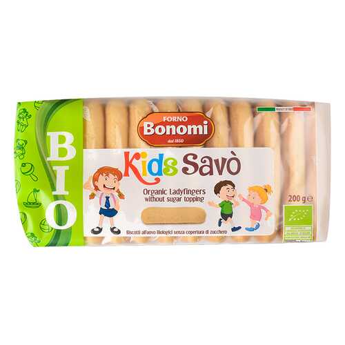 Печенье Savoiardi Kinder сахарное bio 200 г в Перекресток